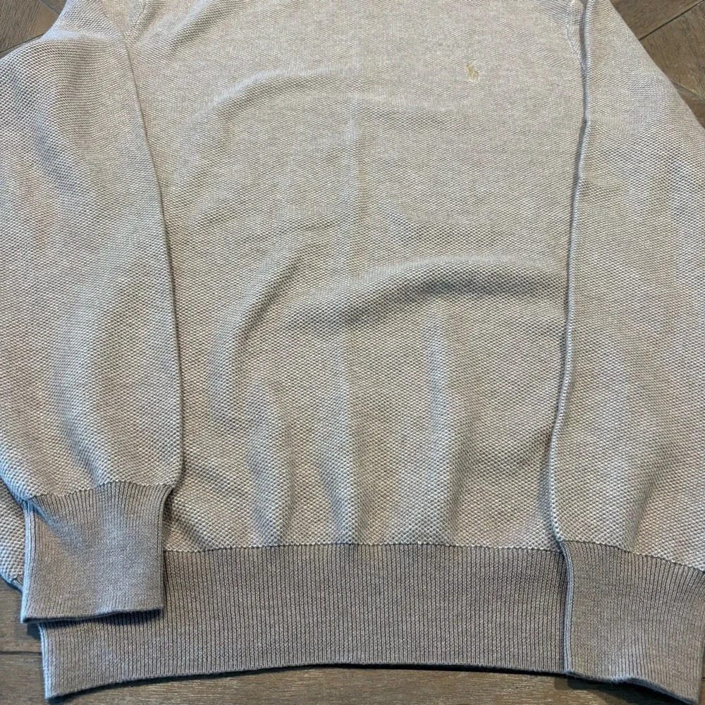 Polo by Ralph Lauren Men's Tan Crewneck Sweater Size L